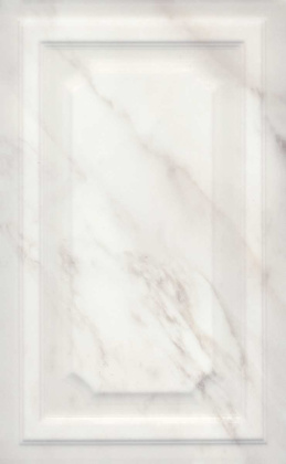 Плитка настенная 6357 Гран Пале белый панель 25*40*8 (9шт/0,9м2), м2