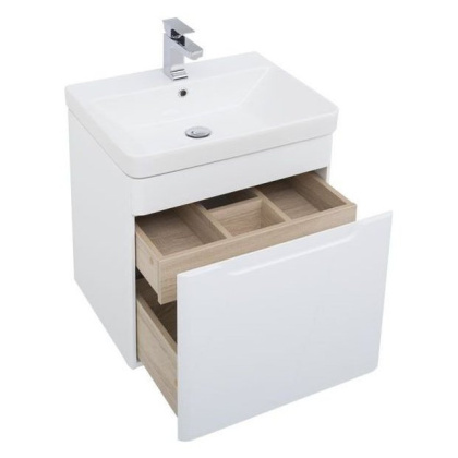 Тумба с раковиной Aquanet София 60 белый