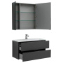 Мебель для ванной Aquanet Алвита 100 серый антрацит Мебель для ванной Aquanet Алвита 100 серый антрацит