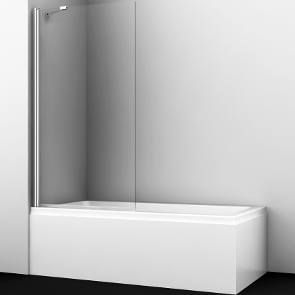 Berkel 48P01-80 Стеклянная шторка на ванну Wasserkraft Berkel 48P01-80 Стеклянная шторка на ванну Wasserkraft