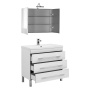 Комплект мебели для ванной Aquanet Верона NEW 90 белый (напольный 3 ящика) Комплект мебели для ванной Aquanet Верона NEW 90 белый (напольный 3 ящика)