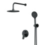 FP85A1RH22 X-Joy Touch Reel, набор: Нажимной Смеситель д/в/душа, верхний душ 220 мм, держатель д/верхн.д FP85A1RH22 X-Joy Touch Reel, набор: Нажимной Смеситель д/в/душа, верхний душ 220 мм, держатель д/верхн.д