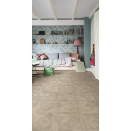 Ламинат Quick-Step Impressive patterns Ultra IPU4141 Дуб серый теплый брашир. (12мм/33кл/1,426м2) (1, м2