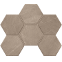 Мозаика GB02 Hexagon 25x28,5 непол.