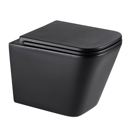 Унитаз Lemark FLOREX подвесной, безободковый с сиденьем микролифт,смыв вихревой Торнадо 3.0, черный матовый Унитаз Lemark FLOREX подвесной, безободковый с сиденьем микролифт,смыв вихревой Торнадо 3.0, черный матовый