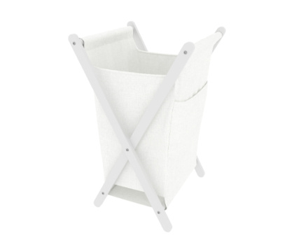 Корзина для белья Nau, 42х41х65 см, белая, WB-773-L