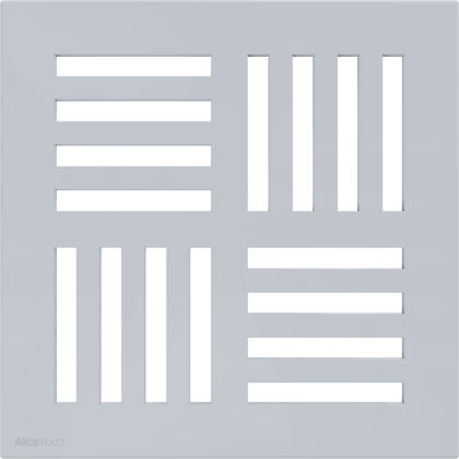 Решетка 143×143 мм, серый