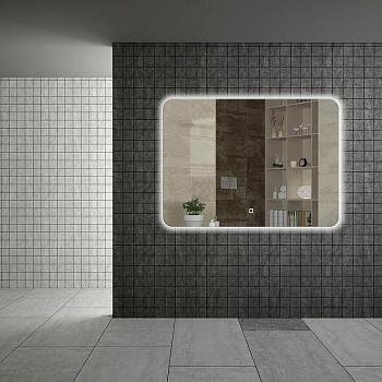 Зеркало Vallessi с круговой тыльной подсветкой 100*70, IP24 543_2 Boheme Зеркало Vallessi с круговой тыльной подсветкой 100*70, IP24 543_2 Boheme