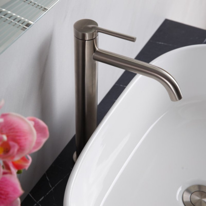 Раковина керамическая накладная, овальная BB1048