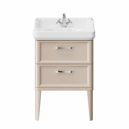 Тумба POMPEI напольная с 2 ящиками 60, камео бежевый глянцевый PO.N.60.2\CAM Тумба POMPEI напольная с 2 ящиками 60, камео бежевый глянцевый PO.N.60.2\CAM