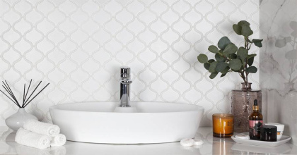 Керамическая мозаика Latern White Matt, Shapes