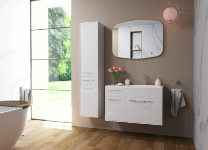 Комплект мебели Barcelona 900х450 правосторонний подвесной 2 ящика 1 дверь (ШхГхВ) 898х446х607 Комплект мебели Barcelona 900х450 правосторонний подвесной 2 ящика 1 дверь (ШхГхВ) 898х446х607