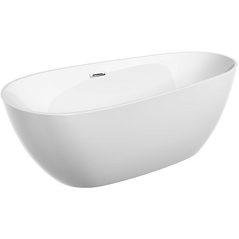 Ванна Avocado акриловая отдельностоящая, белый, Размер 1700*800*600мм, арт. FB18
