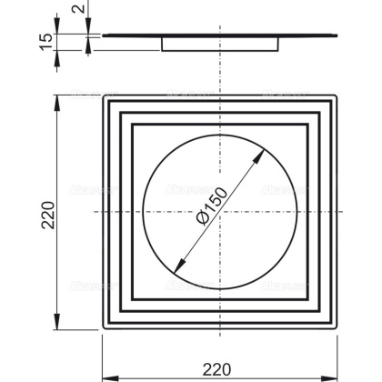 Воротник изоляции 2-го уровня DN150