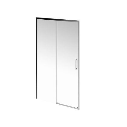 Душевая дверь vetro, раздвижная, 120х195, хром