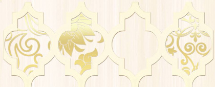 Бордюр Buhara бежевый 10х25 Бордюр Buhara бежевый 10х25