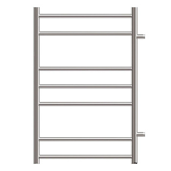 Полотенцесушитель водяной Point Аврора PN10558 П7 500x800 с боковым подключением 500, хром Полотенцесушитель водяной Point Аврора PN10558 П7 500x800 с боковым подключением 500, хром