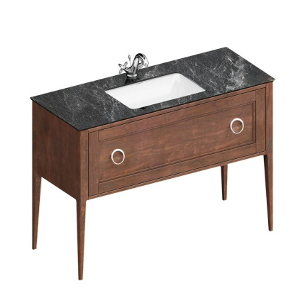 Тумба PLAZA Classic Neo напольная с ящиком 120, орех PL.CN.120.1\NUT.M Тумба PLAZA Classic Neo напольная с ящиком 120, орех PL.CN.120.1\NUT.M