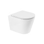 FLAY-R Чаша унитаза подвесного безободкового, P-trap BB053CHR