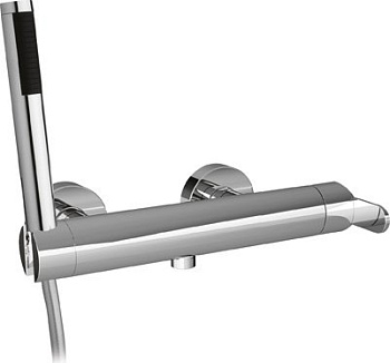 GARDA-DDM-01-Cr Смеситель для душа однорычажный в комплекте с ручным душем, исполнение хром, ручки
