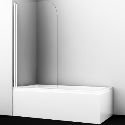 Leine 35P01-80WHITE Стеклянная шторка на ванну Wasserkraft Leine 35P01-80WHITE Стеклянная шторка на ванну Wasserkraft