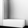 Leine 35P01-80WHITE Стеклянная шторка на ванну Wasserkraft Leine 35P01-80WHITE Стеклянная шторка на ванну Wasserkraft