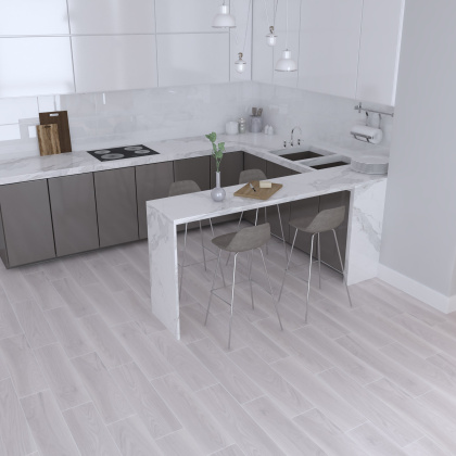 Керамогранит SG708590R Albero коричневый 20х80х9 (9шт_1,44м2), м2 Керамогранит SG708590R Albero коричневый 20х80х9 (9шт_1,44м2), м2