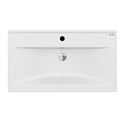 M85AWCC0802WG X-Joy, Раковина мебельная, керамическая, 80 см, встроенная, цвет: Белый, глянец M85AWCC0802WG X-Joy, Раковина мебельная, керамическая, 80 см, встроенная, цвет: Белый, глянец