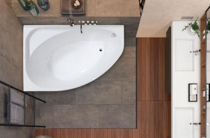 Акриловая ванна VAGNERPLAST HAPI 170x110 Left Акриловая ванна VAGNERPLAST HAPI 170x110 Left