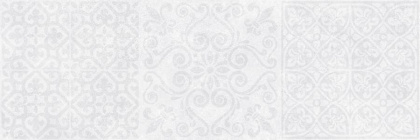 Плитка настенная 60016 Alabama серый узор 20*60 (7шт/0,84м2),м2