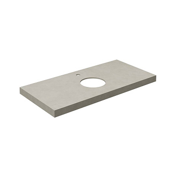 Столешница из керамогранита Про Чементо 100x48, бежевая матовая, CN100.DD506920R