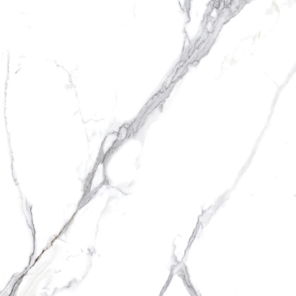 Calacatta Splendid Silver Керамогранит белый 60х60 Полированный