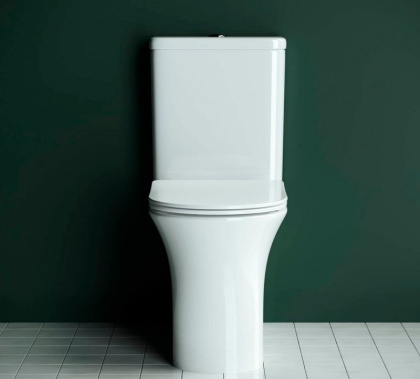 Бачок для унитаза STAR Rimless, двойной смыв 3/6 арматура Geberit