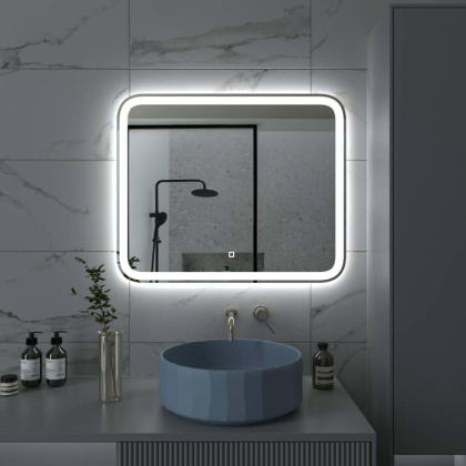Зеркало Onika Магна 80 с LED подсветкой Зеркало Onika Магна 80 с LED подсветкой