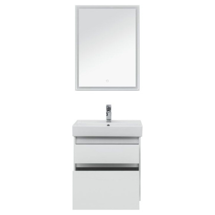 Мебель для ванной Aquanet Nova Lite 60 белый (2 ящика) Мебель для ванной Aquanet Nova Lite 60 белый (2 ящика)