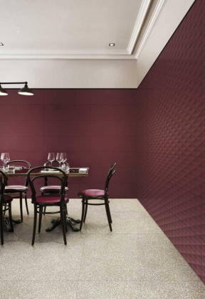Плитка Eclettica Purple Struttura Diamond 3D M1A8 40x120 Плитка Eclettica Purple Struttura Diamond 3D M1A8 40x120