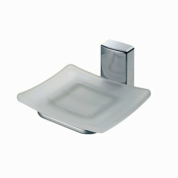 Мыльница Leine, 11х6х11,2 см, хром,  K-5029