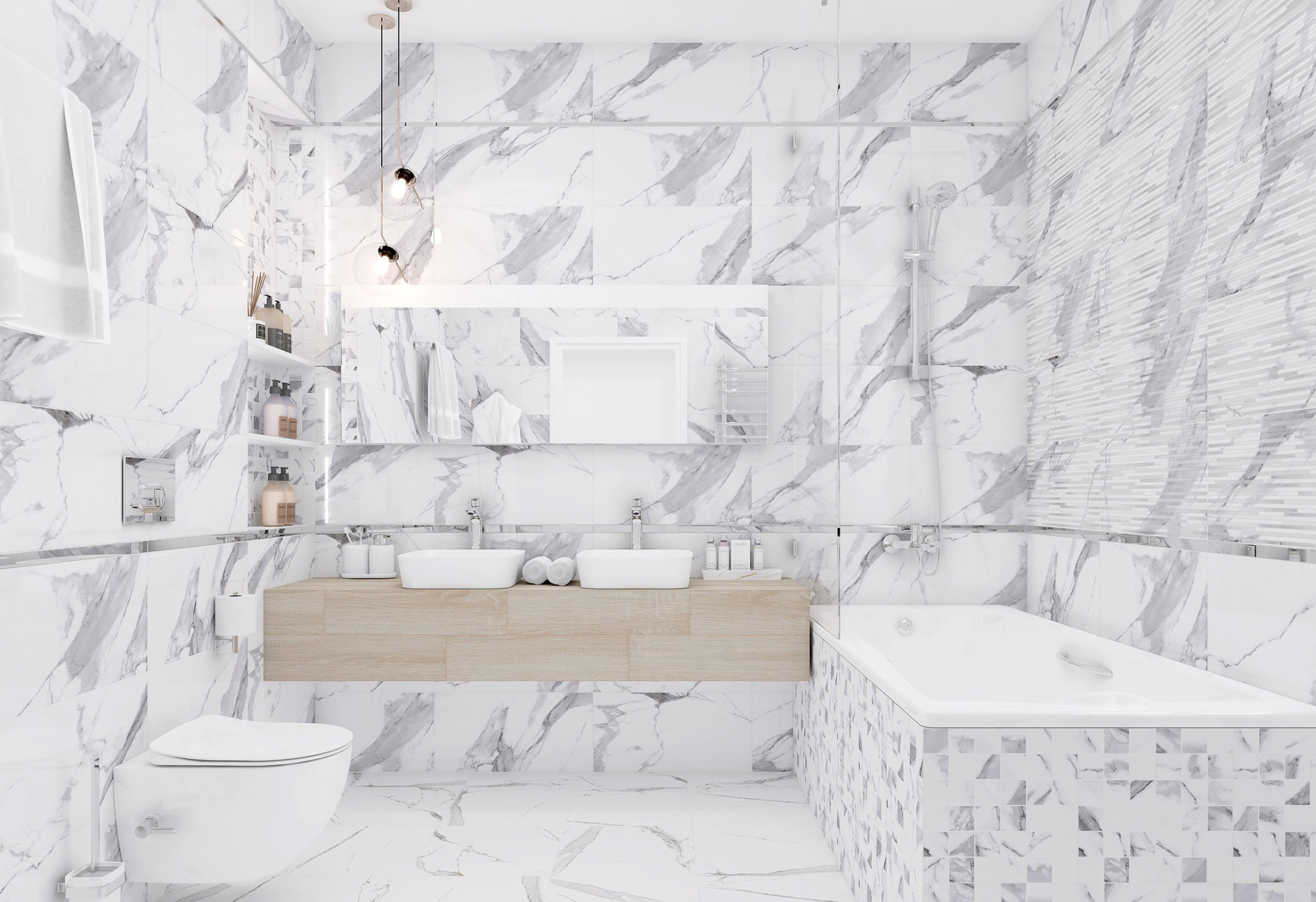 Suite Декор белый 18-03-00-3622 30х60