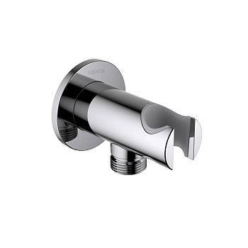 Шланговое подсоединение с держателем AQUATEK AQ2460CR  Шланговое подсоединение с держателем AQUATEK AQ2460CR