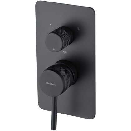 Смеситель для ванны Allen Brau Priority 5.31A11-31 (с внутренней частью) черный матовый