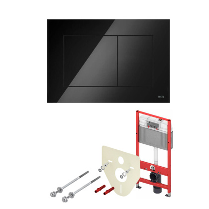 Комплект инсталляции 4 в 1 с панелью смыва ТЕСЕnow для установки подвесного унитаза (K440403)