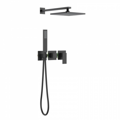 Душевая система Timo Selene SX-2169/03SM скрытого монтажа, черная матовая Душевая система Timo Selene SX-2169/03SM скрытого монтажа, черная матовая