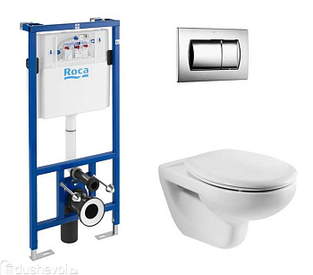Унитаз с инсталляцией Roca Mateo 893100010