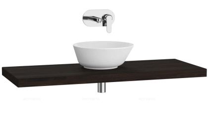 Столешница подвесная 120 см, темный вяз