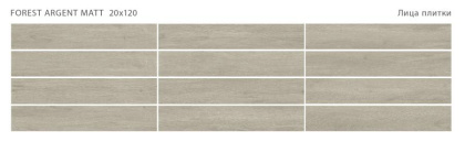 Керамогранит матовый FOREST ARGENT 20x120 MATT, Forest Керамогранит матовый FOREST ARGENT 20x120 MATT, Forest