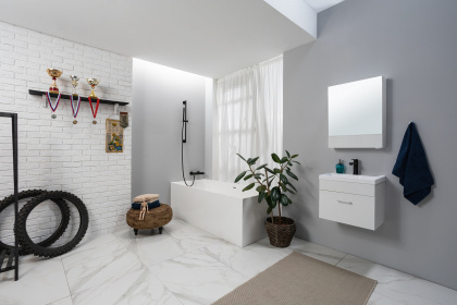 Мебель для ванной Aquanet Нота NEW 50 белый Мебель для ванной Aquanet Нота NEW 50 белый