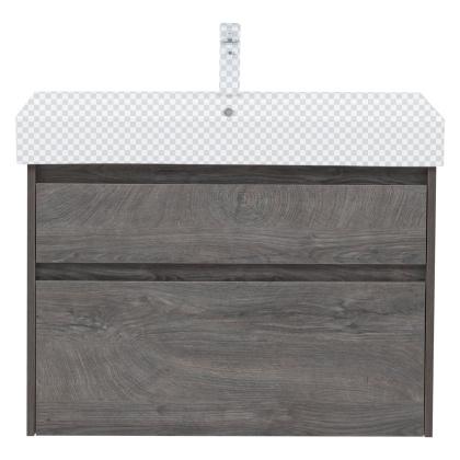 Тумба под раковину Aquanet Nova Lite 85 дуб рошелье, 2 ящика