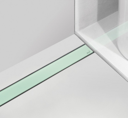 GLASS – Решетка для водоотводящего желоба, стекло-зеленый GLASS – Решетка для водоотводящего желоба, стекло-зеленый