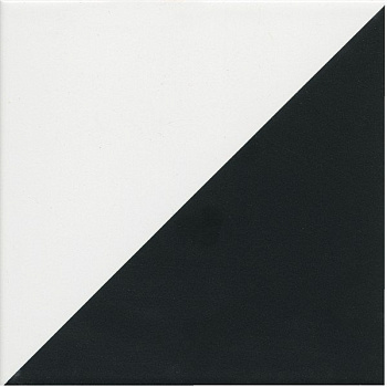 Декор AZ\A008\5009 Теорема 1 белый/черный 20см*20см*6,9мм (1уп/10шт)матовый, шт