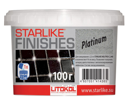 Декоративная добавка PLATINUM 0,1 Декоративная добавка PLATINUM 0,1